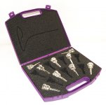 Hard Shell Trombone Mouthpiece Case: 1 piece mouthpieces