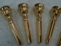 1 Piece Trumpet Mouthpiece - Custom