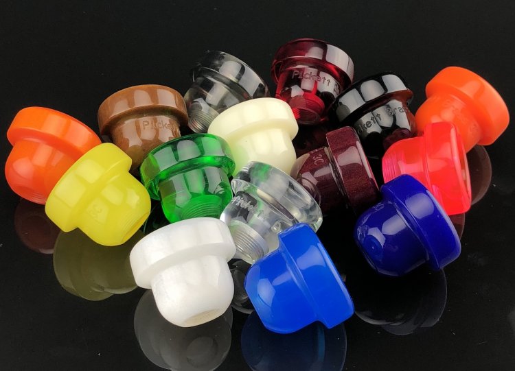 Mouthpiece Top: Acrylic - Transparent - Click Image to Close