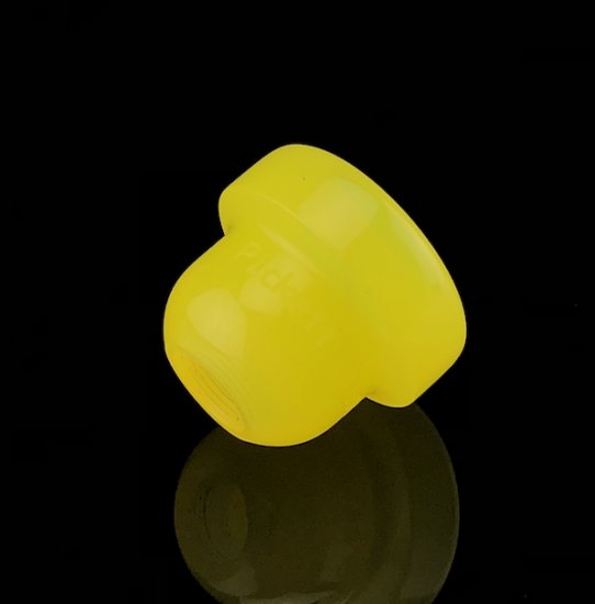 Mouthpiece Top: Acrylic - Transparent - Click Image to Close