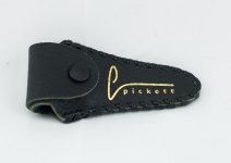 Pickett Brass Leather Cornet Mouthpiece Pouch