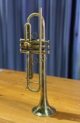 (image for) Blackburn Bb Trumpet - L2 Model #1202, Raw Brass
